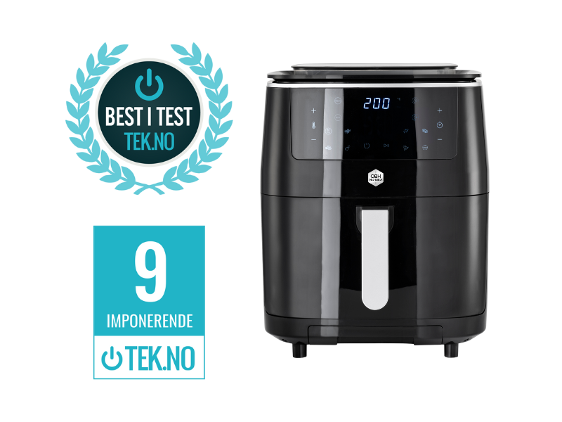 Easy Fry & Grill 3in1 Steam+ Air fryer Svart OBH Nordica